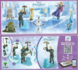 Kullanım kılavuzu Kinder Surprise SD284 Frozen Kristoff