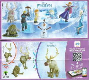 मैनुअल Kinder Surprise SD285 Frozen Sven