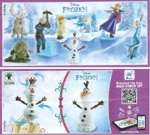 Руководство Kinder Surprise SD286 Frozen Olaf