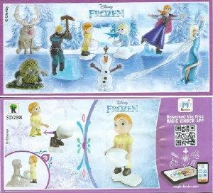 Kullanım kılavuzu Kinder Surprise SD288 Frozen Young Lisa