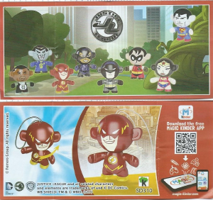 Kullanım kılavuzu Kinder Surprise SD310 Justice League Flash