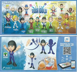 Mode d’emploi Kinder Surprise SD690 Teen Idols Jessie J