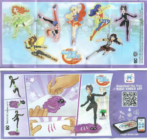 मैनुअल Kinder Surprise SE277 Super Hero Girls Catwoman