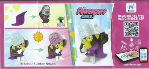 Kullanım kılavuzu Kinder Surprise SE318 Powerpuff Girls Mojo Jojo