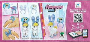 Kullanım kılavuzu Kinder Surprise SE324 Powerpuff Girls Donny