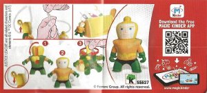 मैनुअल Kinder Surprise SE637 Justice League Aquaman