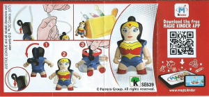 Mode d’emploi Kinder Surprise SE639 Justice League Wonder Woman