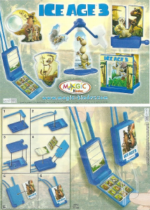 Kullanım kılavuzu Kinder Surprise TT381 Ice Age 3 Mobile phone