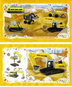 Mode d’emploi Kinder Surprise UN-2-5 New Holland Crawler excavator