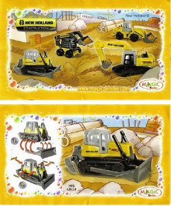 Manual Kinder Surprise UN-2-8 New Holland Bulldozer