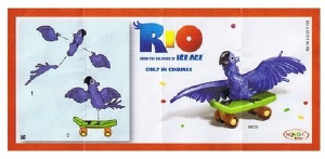 Manual Kinder Surprise UN-270 Rio Blu