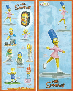 Kullanım kılavuzu Kinder Surprise UN158 The Simpsons Marge