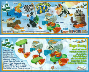 Руководство Kinder Surprise UN163 Looney Tunes Bugs Bunny