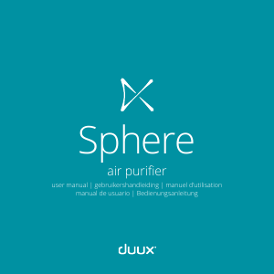 Manual Duux DUAP01 Sphere Air Purifier