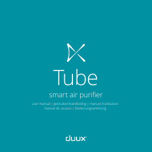 Manual Duux DXPU03 Tube Air Purifier