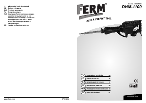 Instrukcja FERM HDM1011 Młot udarowy