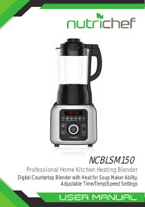 Bruksanvisning Nutrichef NCBLSM150 Blender