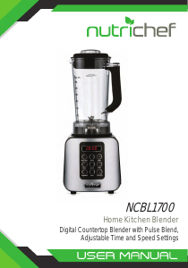 Bruksanvisning Nutrichef NCBL1700 Blender