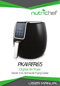 Bruksanvisning Nutrichef PKAIRFR65 Fritös