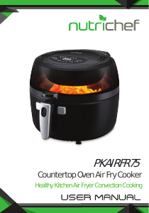 Bruksanvisning Nutrichef PKAIRFR75 Fritös