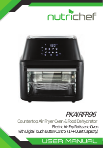 Bruksanvisning Nutrichef PKAIRFR96 Fritös