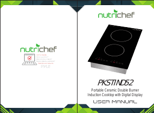 Bruksanvisning Nutrichef PKSTIND52 Häll