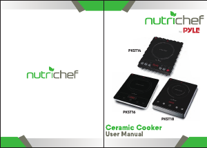 Handleiding Nutrichef PKST14.5 Kookplaat