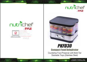 Bruksanvisning Nutrichef PKFD30 Mattorkare