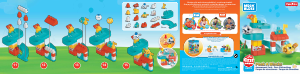 Manual Mega Bloks set GKX70 Peek a Blocks Amusement park