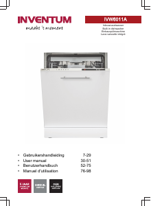 Manual Inventum IVW6011A Dishwasher