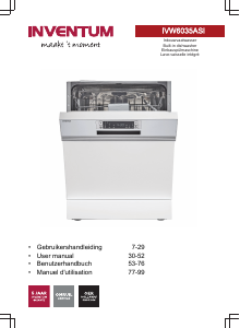 Manual Inventum IVW6035ASI Dishwasher