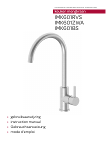Bedienungsanleitung Inventum IMK601RVS Wasserhahn