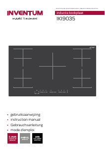 Mode d’emploi Inventum IKI9035 Table de cuisson