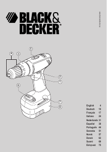 Handleiding Black and Decker CP14 Schroef-boormachine