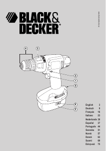 Bedienungsanleitung Black and Decker CD96CA Bohrschrauber