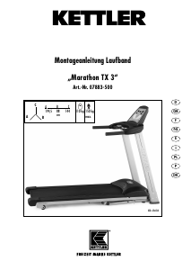 Bedienungsanleitung Kettler TX3 Laufband