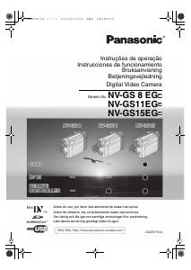 Bruksanvisning Panasonic NV-GS11EGM Videokamera