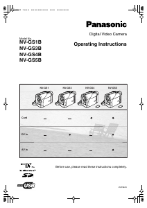 Handleiding Panasonic NV-GS4B Camcorder