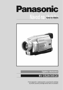 Návod Panasonic NV-DS30 Videokamera