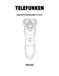 Handleiding Telefunken TKR1WD Scheerapparaat