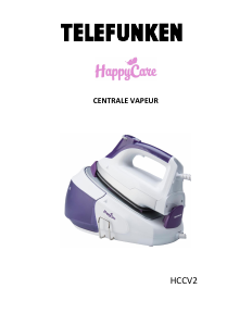 Mode d’emploi Telefunken HCCV-2 HappyCare Fer à repasser