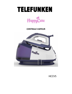 Bruksanvisning Telefunken HCCV-5 HappyCare Strykjärn