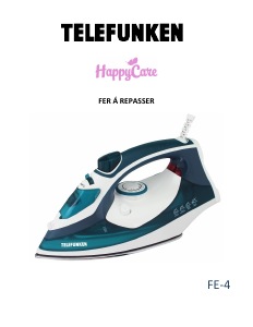 Bruksanvisning Telefunken FE-4 HappyCare Strykjärn