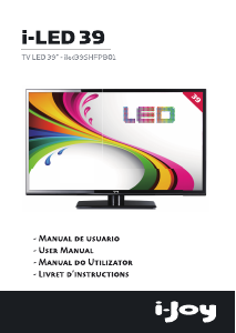 Manual I-Joy i-LED 39 Televisor LED