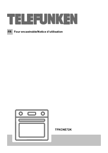 Mode d’emploi Telefunken TFKCNE72K Four