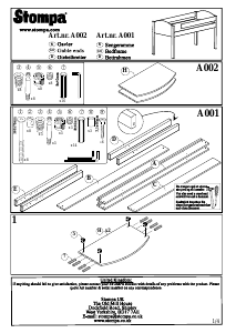 Manual de uso Stompa Rondo 6 Cama alta