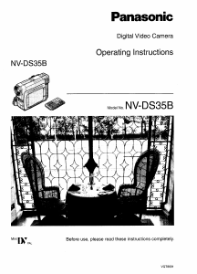 Handleiding Panasonic NV-DS35B Camcorder