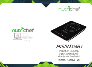 Bruksanvisning Nutrichef PKSTIND24EU Häll