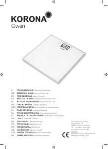 Manual Korona 78880 Gwen Balança