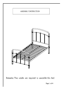 Посібник Flintshire Mostyn Каркас ліжка